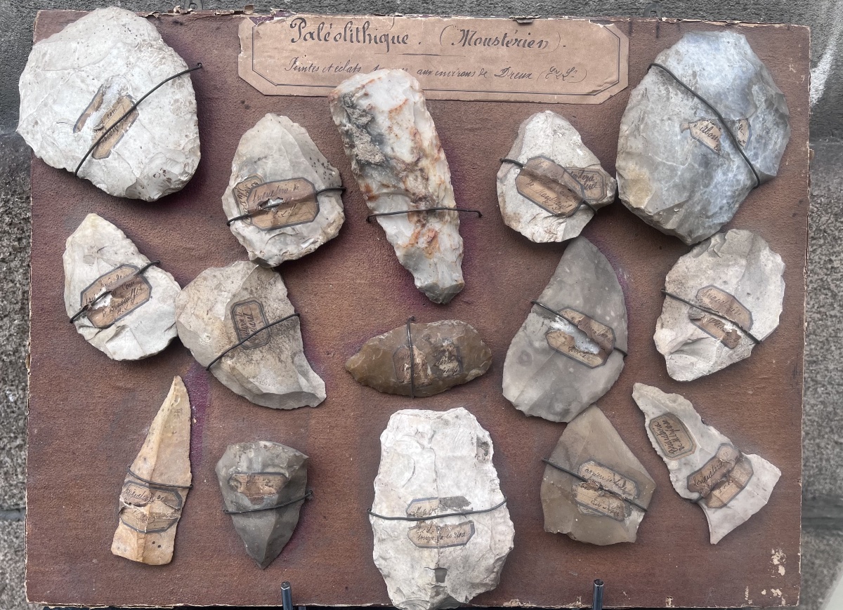 Points And Splinters . Palaeolithic ( Mousterian )-photo-4