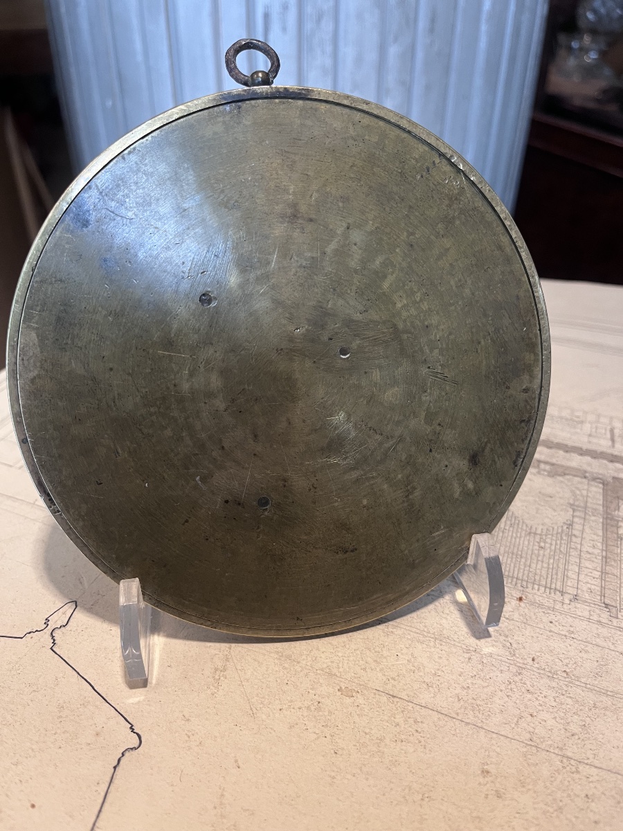 Large Bronze Medallion Depicting Napoleon.-photo-6