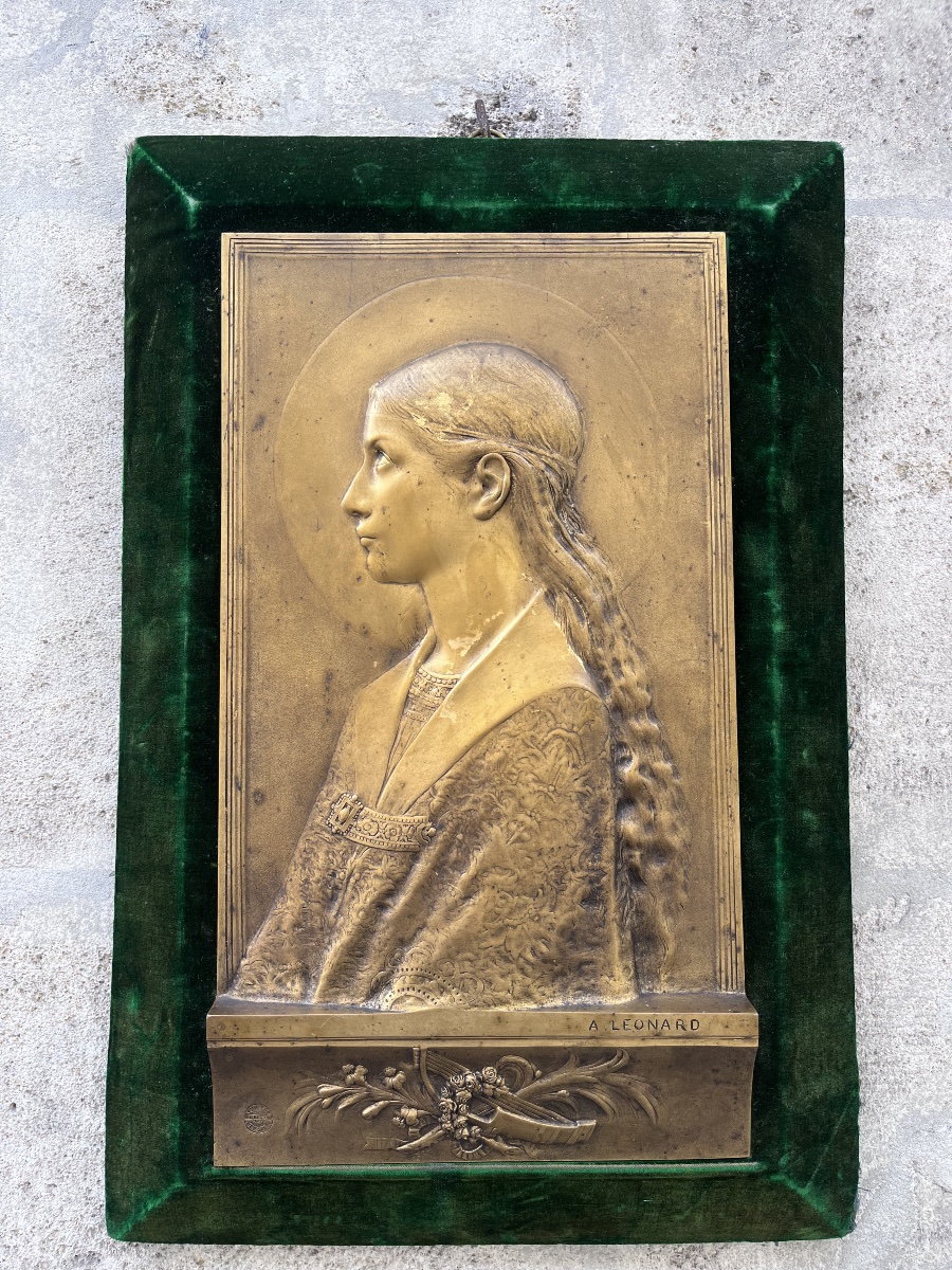 Agathon Léonard (1841-1923) Sainte Cécile .-photo-4