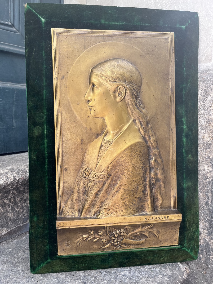 Agathon Léonard (1841-1923) Sainte Cécile .-photo-3