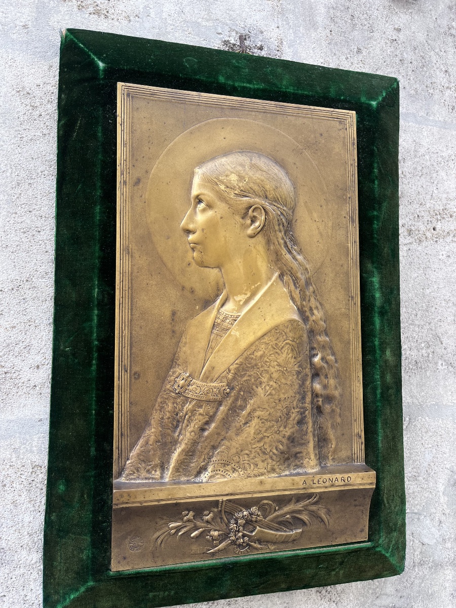 Agathon Léonard (1841-1923) Sainte Cécile .-photo-5