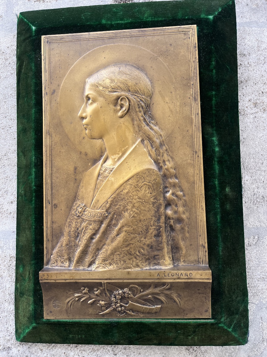 Agathon Léonard (1841-1923) Sainte Cécile .-photo-6