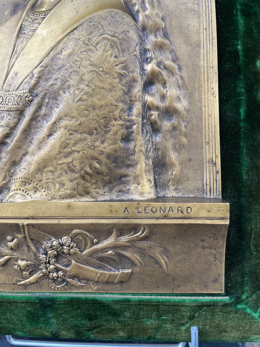 Agathon Léonard (1841-1923) Sainte Cécile .-photo-7