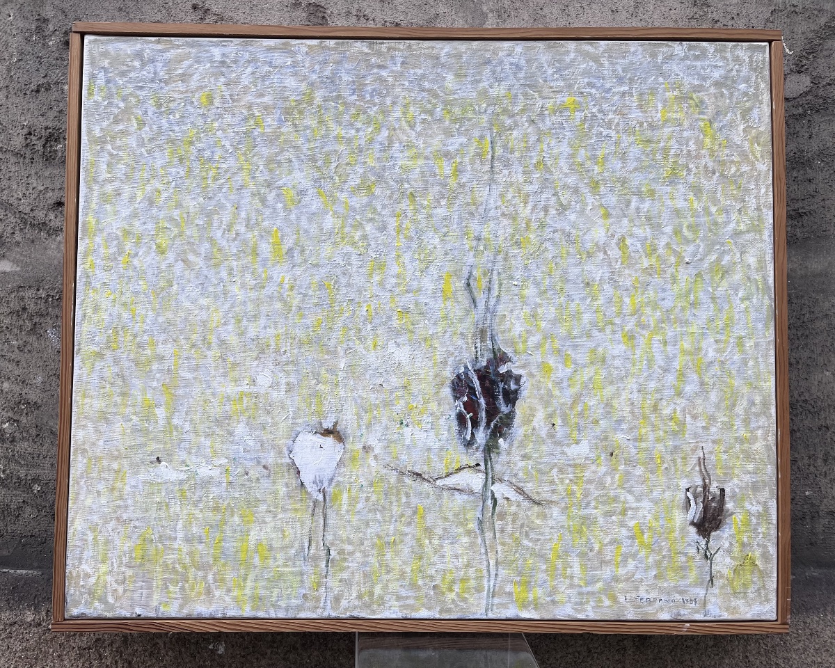 Louis Ferrand (1905–1992)  Oil On Canvas.-photo-5