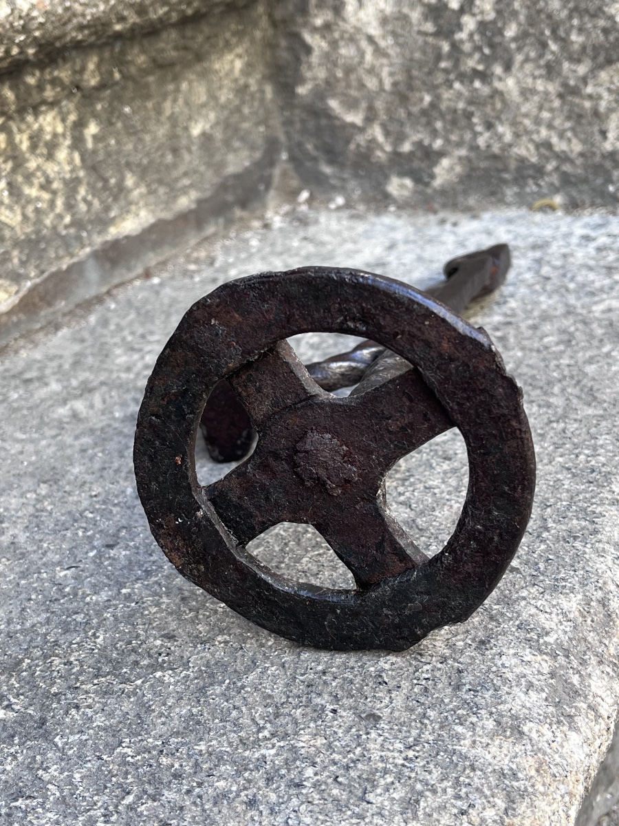 Wrought-iron Resin Holder Or Candle Holder.-photo-2