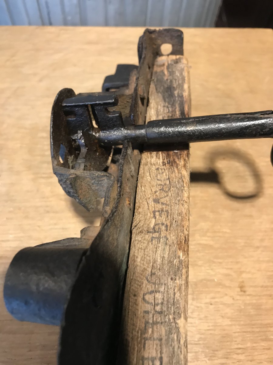 Serrure à Ressort Avec Sa Clef.-photo-5