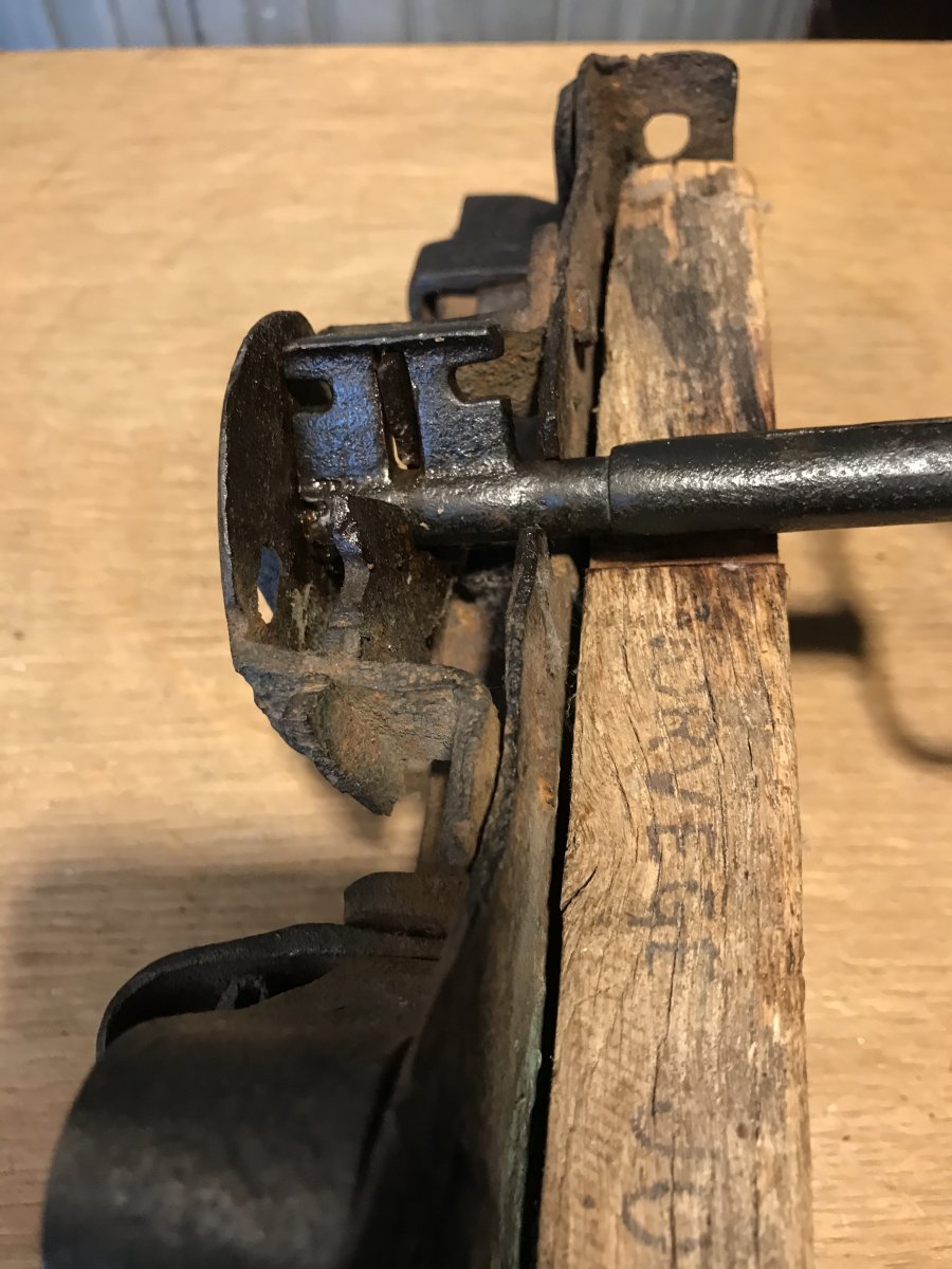 Serrure à Ressort Avec Sa Clef.-photo-6