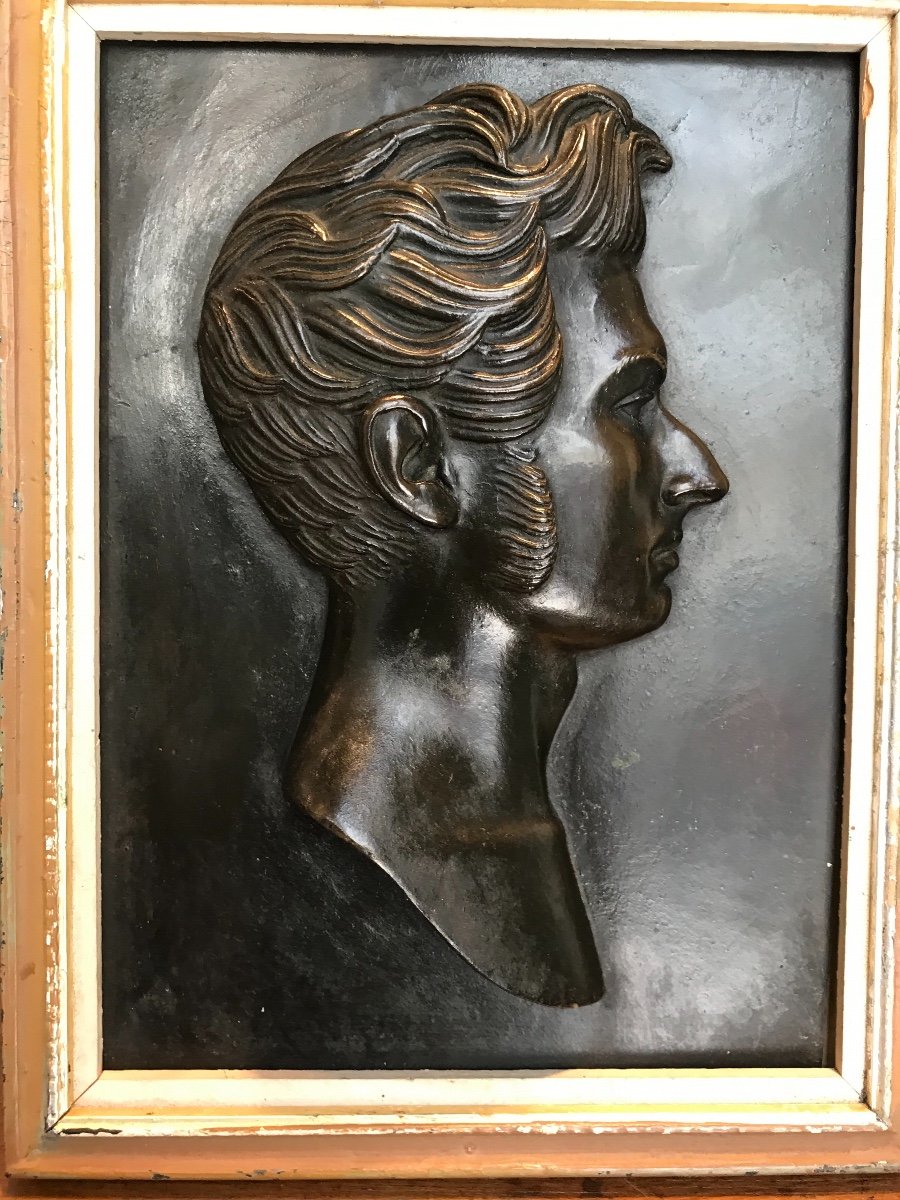 Bust In Right Profile Of Professor Delpech.