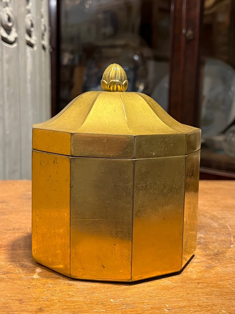 Golden Brass Box. House J . Palayrt 