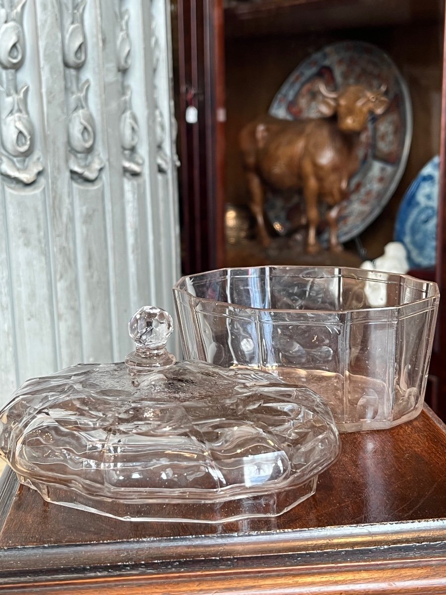 Jam Blown Glass XVIII Century.-photo-3