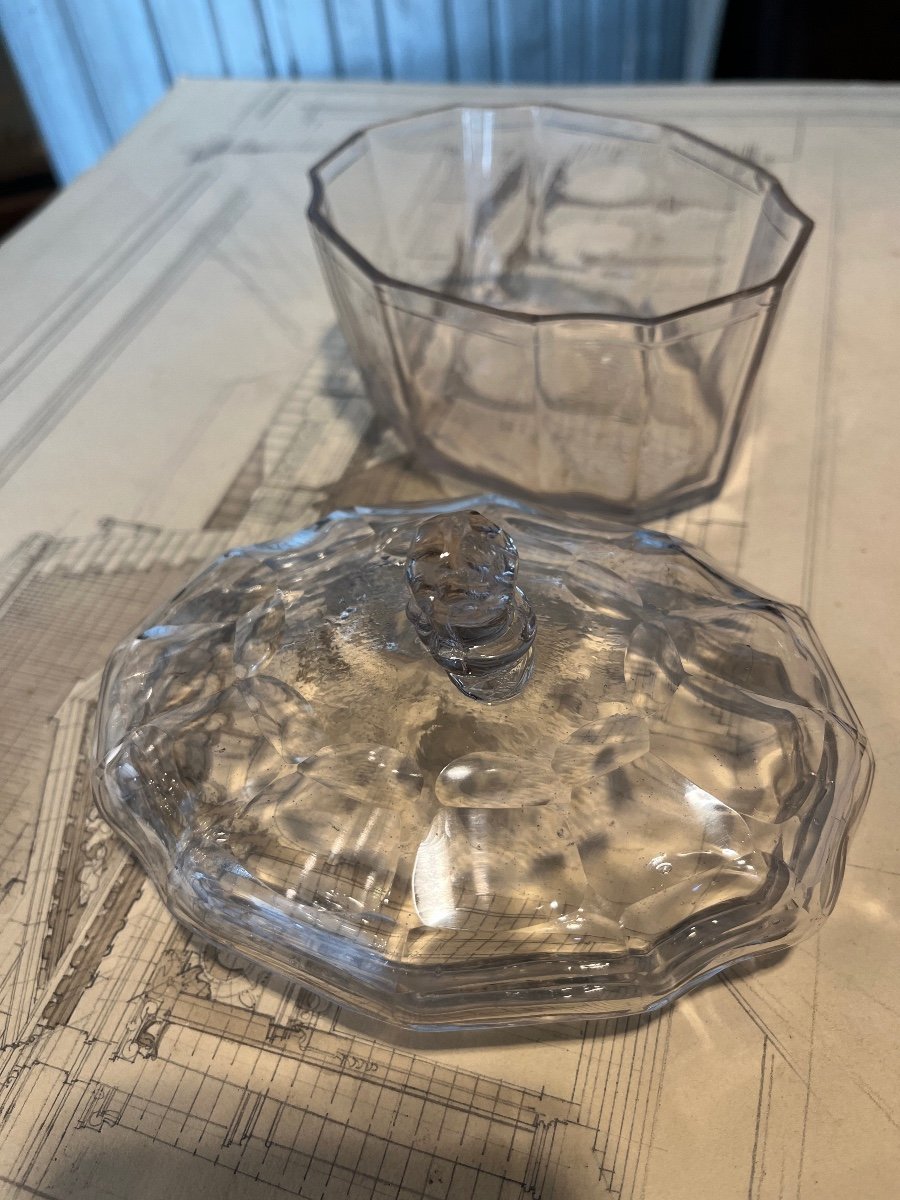 Jam Blown Glass XVIII Century.-photo-3