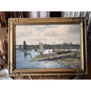 Casimir Raymond (1870–1955) Watercolor.