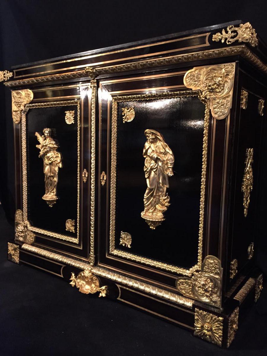 Meuble d'Appui De Style Louis XIV-photo-2