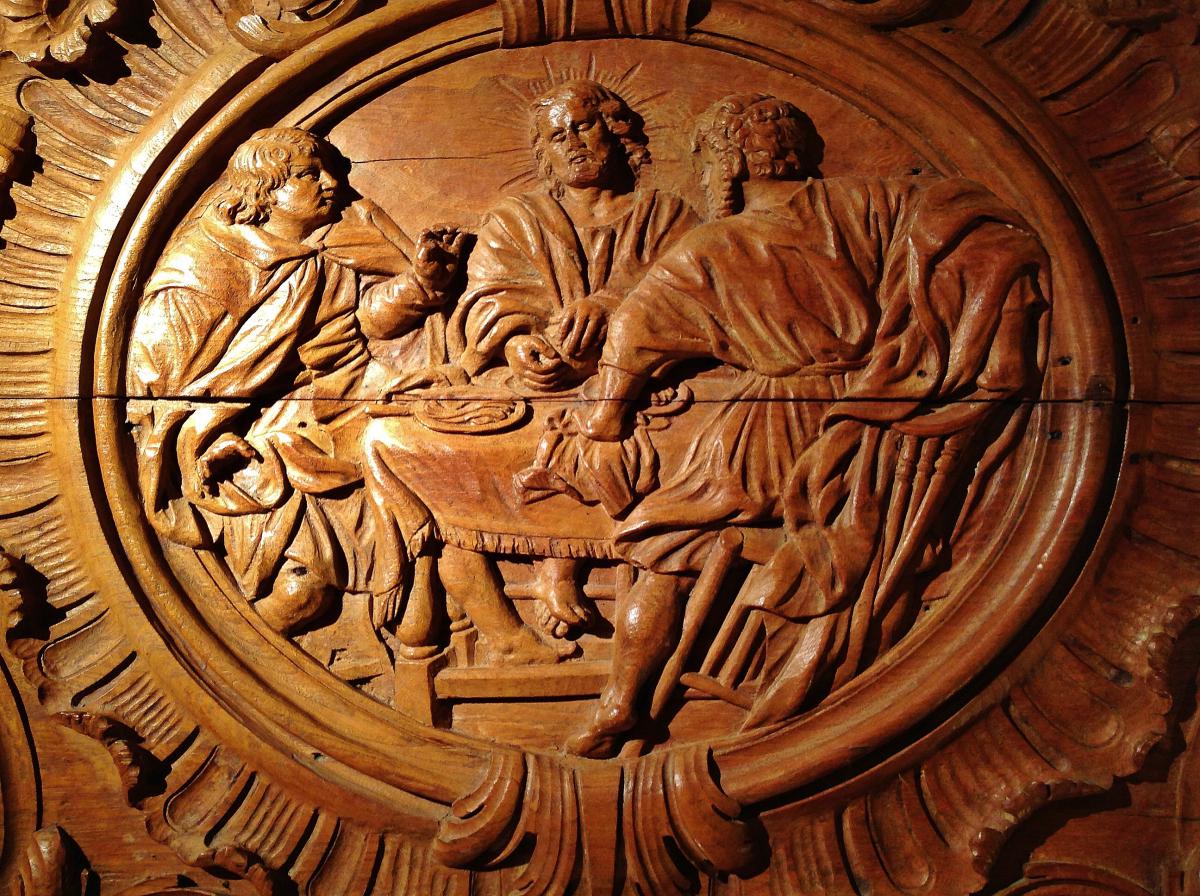 Jesus And The Pilgrims Of Emmaus-photo-3