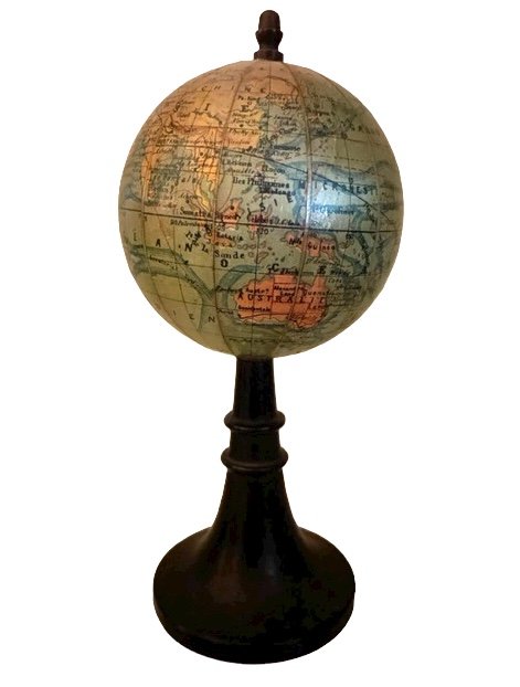 Globe Terrestre Miniature J. Forest   C.1880-photo-2