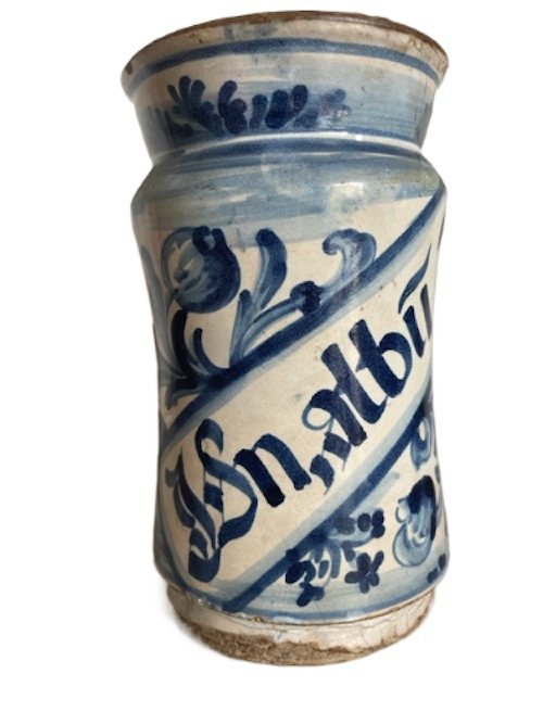 Pot d'apothicaire  Pharmacie XVIII ème Catalogne-photo-2