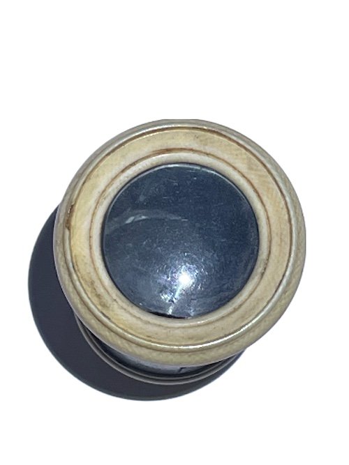 Ravissante Lorgnette A un Tirage En Galuchat Et Ivoire XVIII ème Avec Son écrin en basane rouge-photo-2