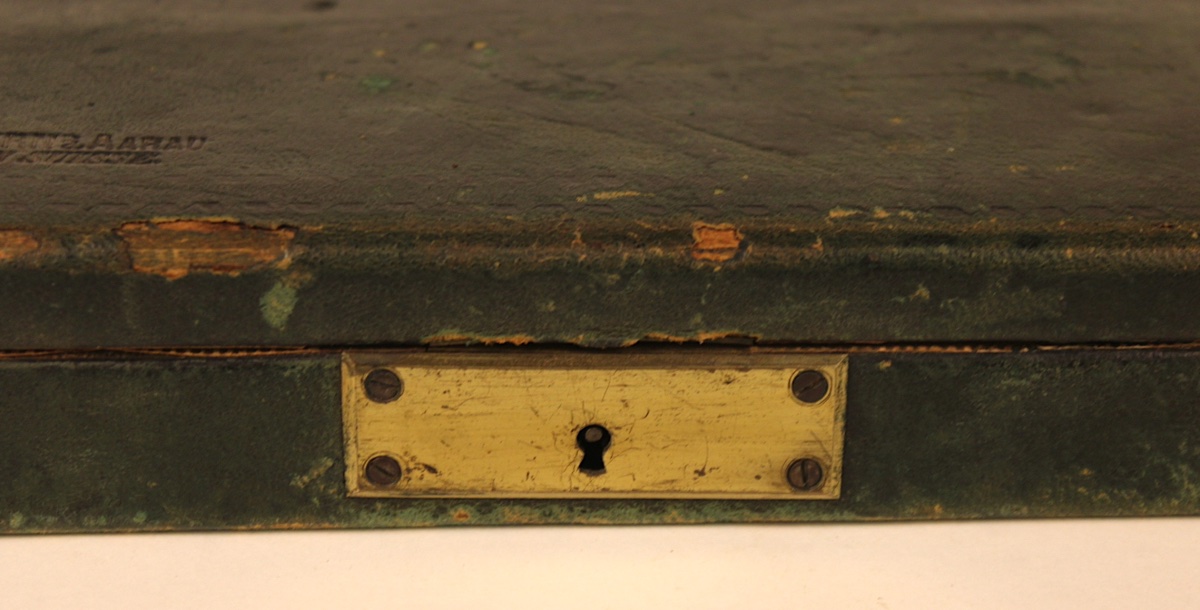 Grande trousse d'architecte et mathématiques signée I.KERN A ARRAU SUISSE C.1800-photo-2