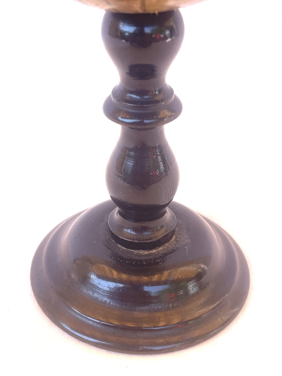 Collectible Miniature Globe By Ikelmer Et Barbot In Paris C.1890-photo-3