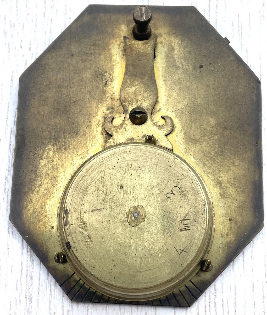 Butterfield Type Sundial With Fixed Latitude, 18th Century-photo-3