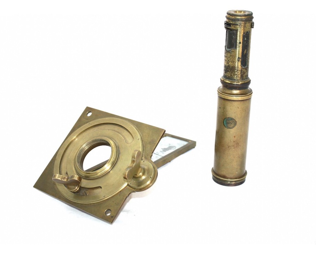 Grand Microscope Solaire Français Par Soleil Fils à Paris C 1820-photo-3