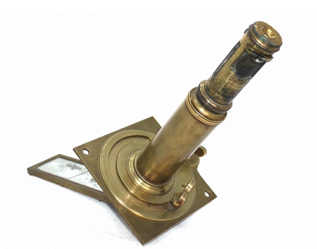 Grand Microscope Solaire Français Par Soleil Fils à Paris C 1820