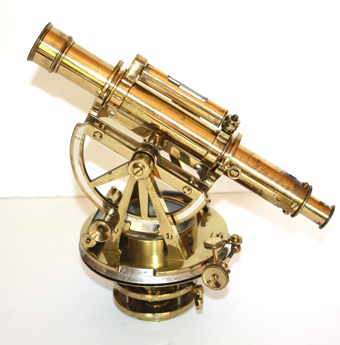 Theodolite Signed Troughton And Simms London C.1840
