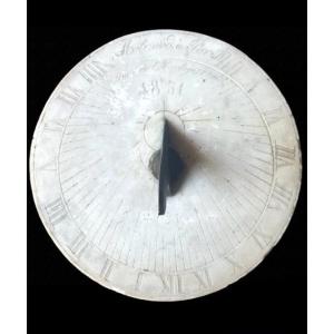 Malizard Marble Sundial Quai De L?horlog Paris Lat 48-51 (paris)