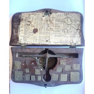 Balance de changeur Empire  Italienne Turin 1804 complete