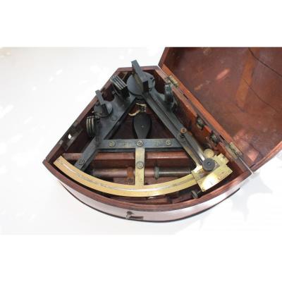 Sextant Double Frame Signature Troughton And Simms C 1840