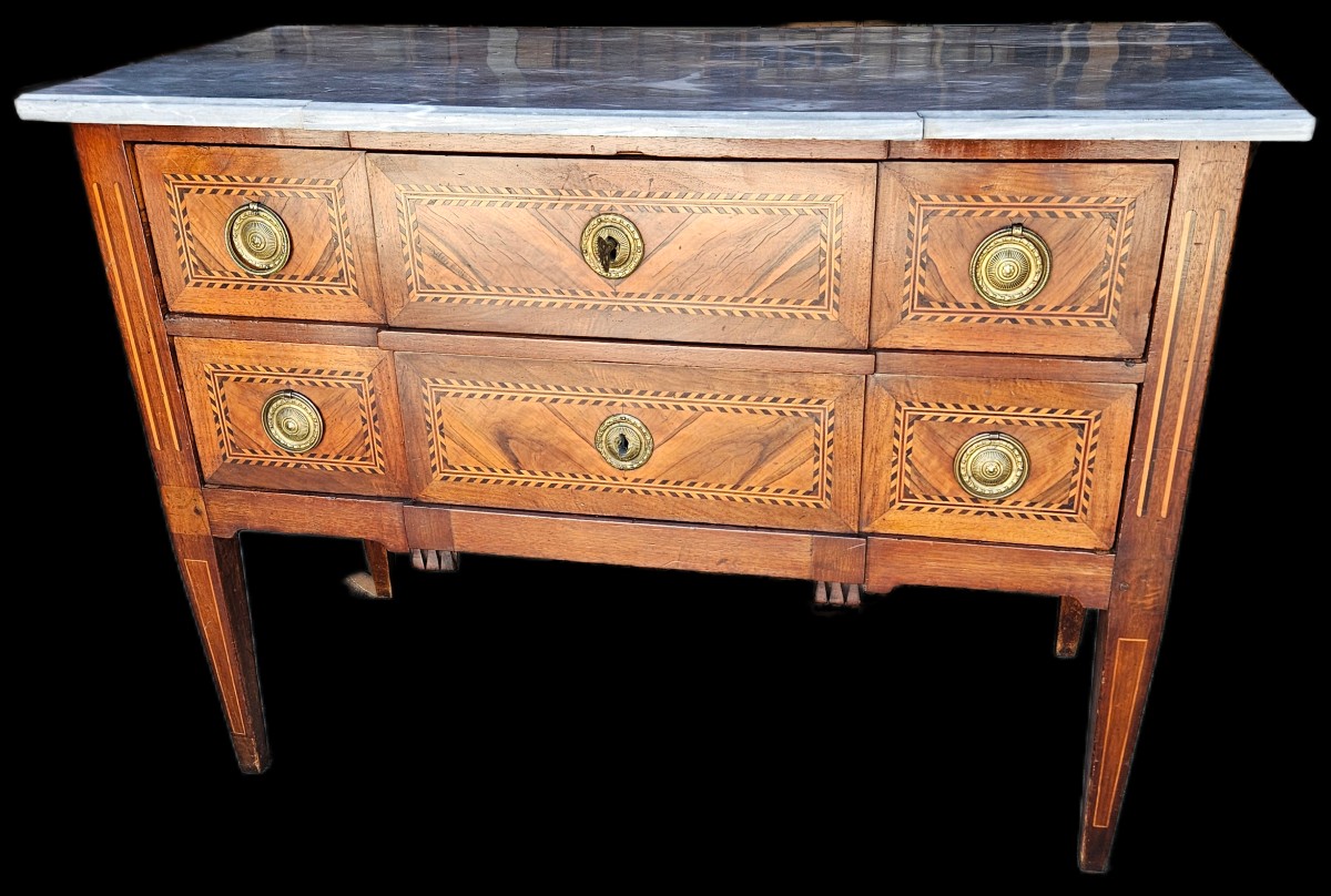 Louis XVI Chest Of Drawers 