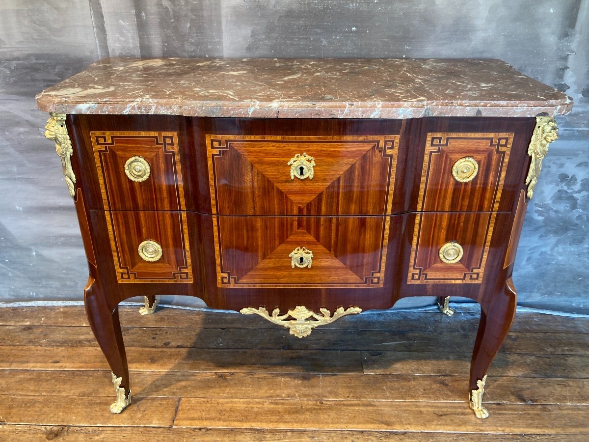 Commode  Estampillée De François Rubestuck-photo-2