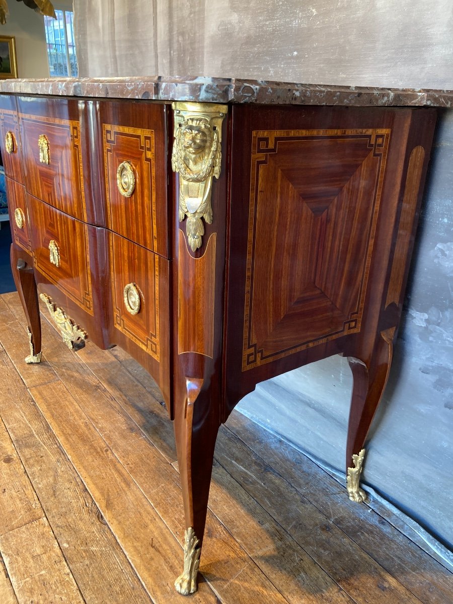 Commode  Estampillée De François Rubestuck-photo-3
