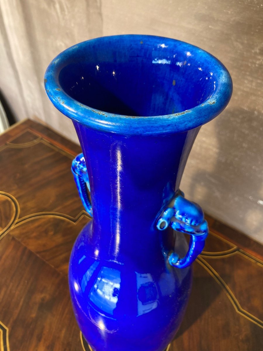 Vase Bleu Théodore Deck-photo-1