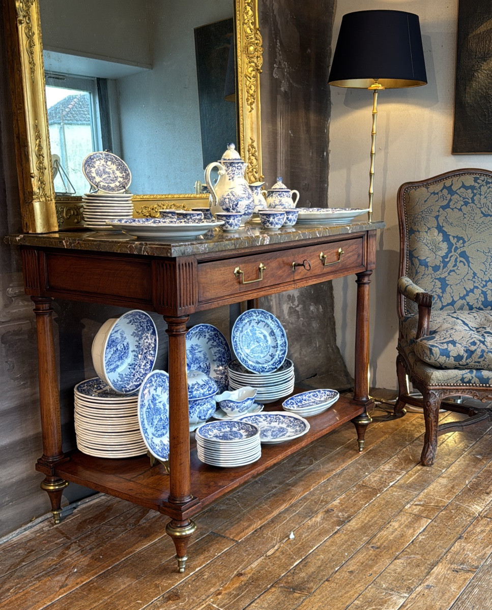 Console Desserte d’Epoque Louis XVI 