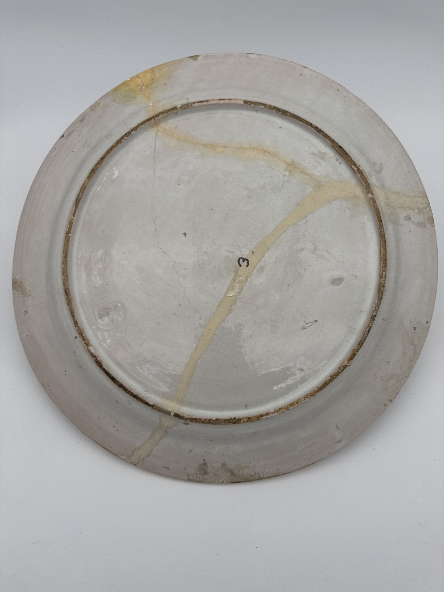 Castelli Faience Dish, 17th Century – Silenus And The Satyrs-photo-2
