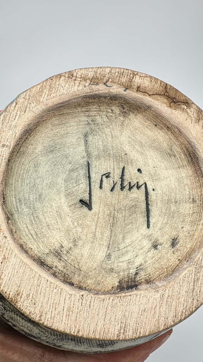 Pied de lampe en céramique – Jacques Blin-photo-1