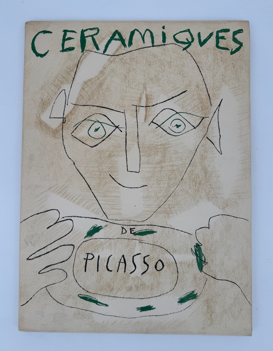 Céramiques de Picasso – Albert Skira 1948 – Exemplaire numéroté 27/248 – Complet avec 18 planch