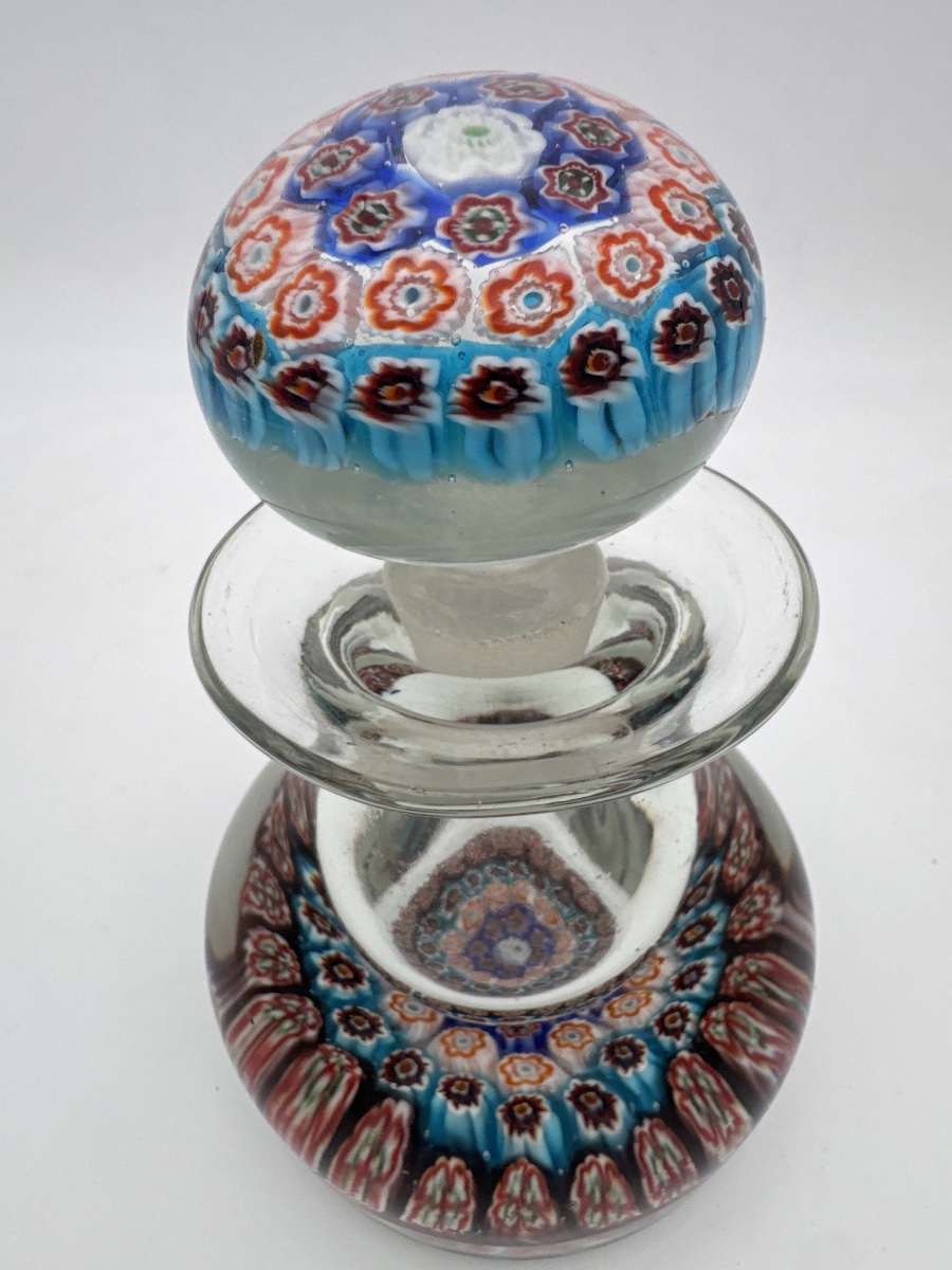 Sulfure Millefiori Glass Bottle-photo-3