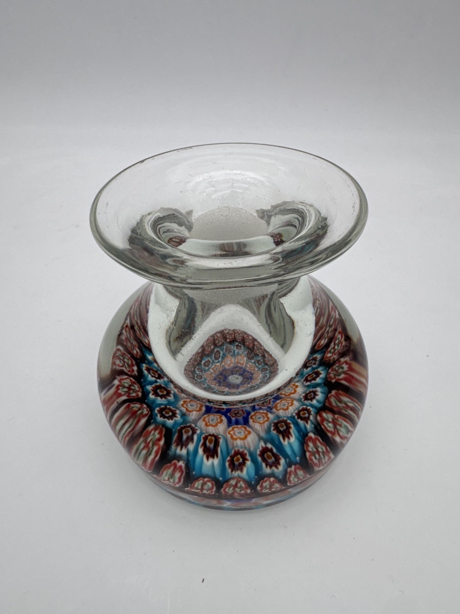 Sulfure Millefiori Glass Bottle-photo-4