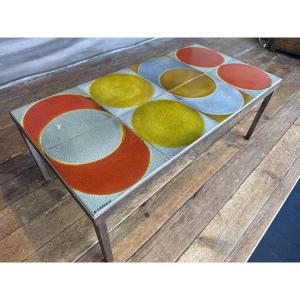 Roger Capron Coffee Table – Circles Model