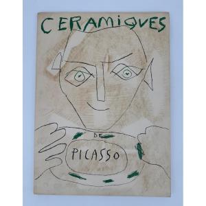 Céramiques de Picasso – Albert Skira 1948 – Exemplaire numéroté 27/248 – Complet avec 18 planch