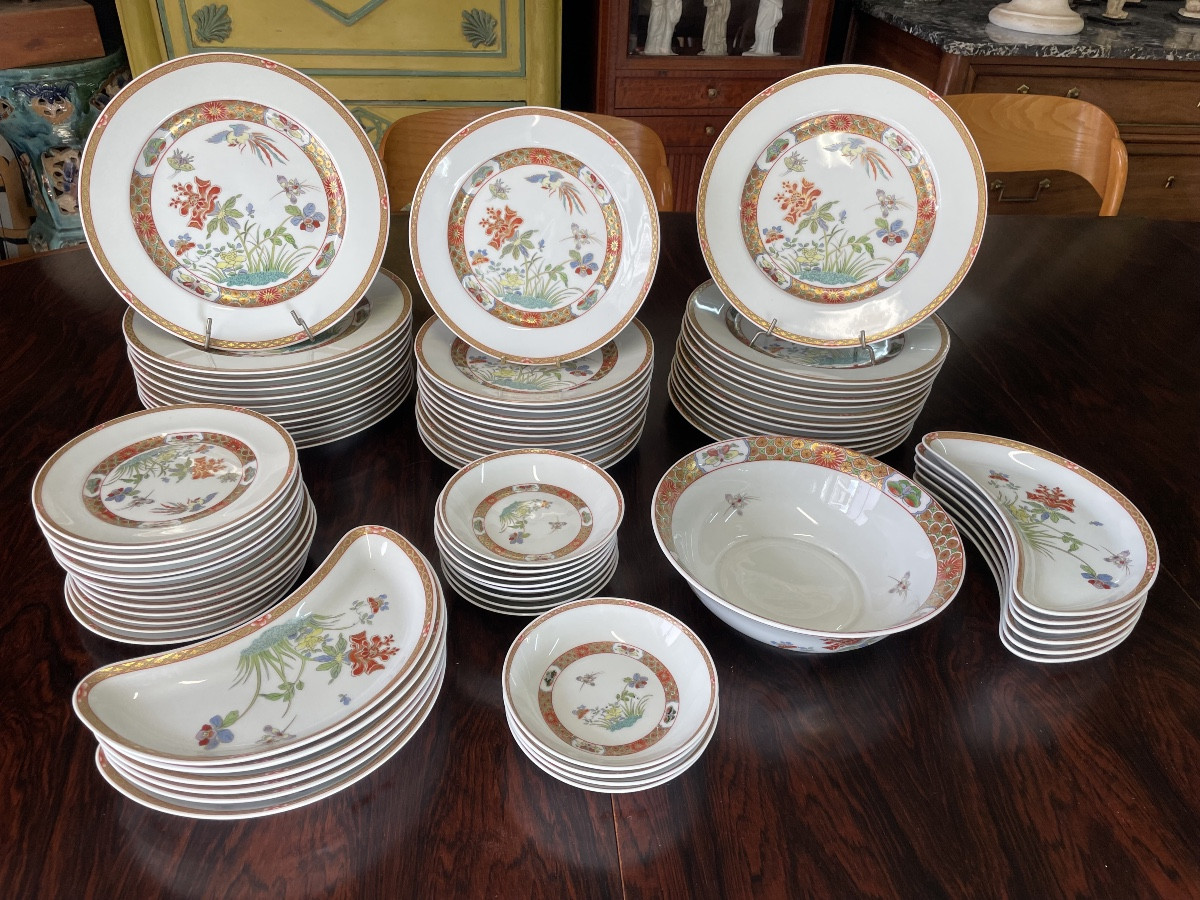 Bernardaud - Service de table en porcelaine modèle Chef d’Oeuvre King-Tö-Tchen.-photo-2