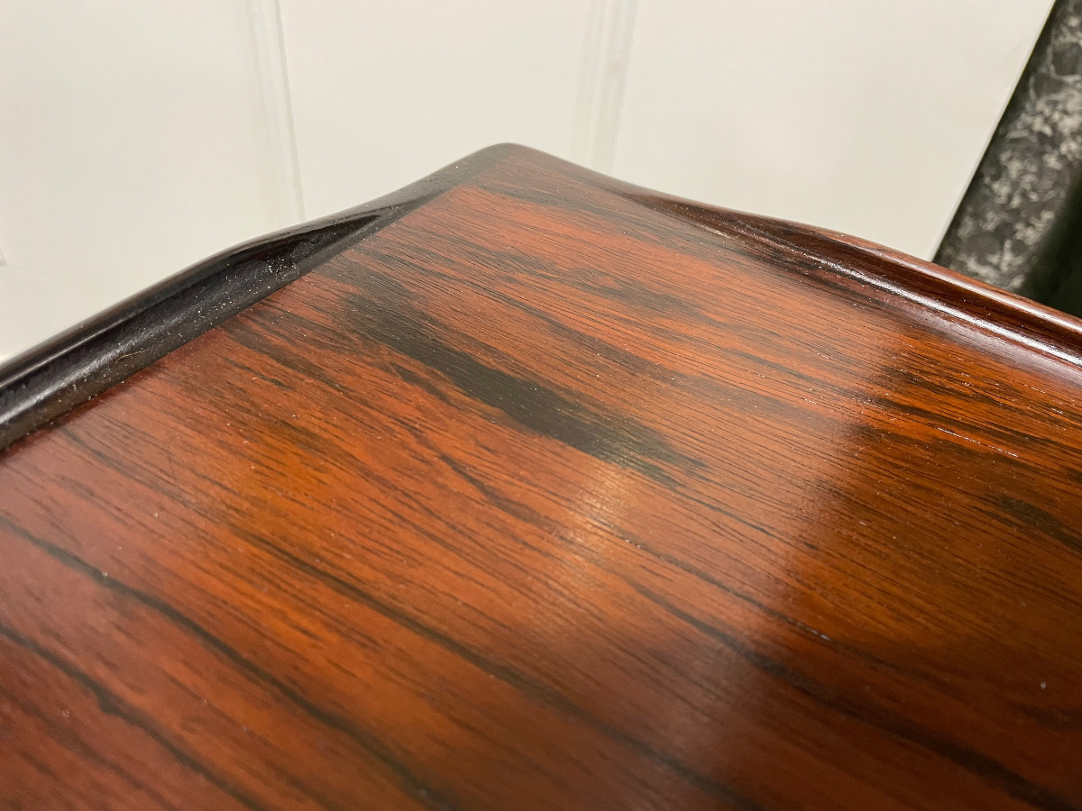 Boomerang Desk By Peter Lovig Nielsen In Rosewood Denmark Circa 1971-photo-8