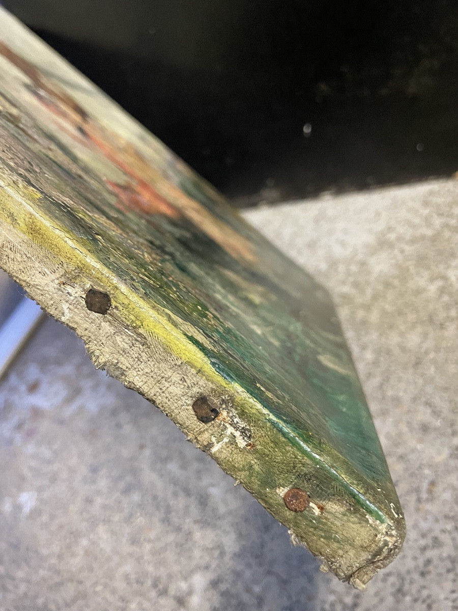 Elegant Women Fishing - Oil On Canvas Alessandro Lupo Impressionist-photo-7