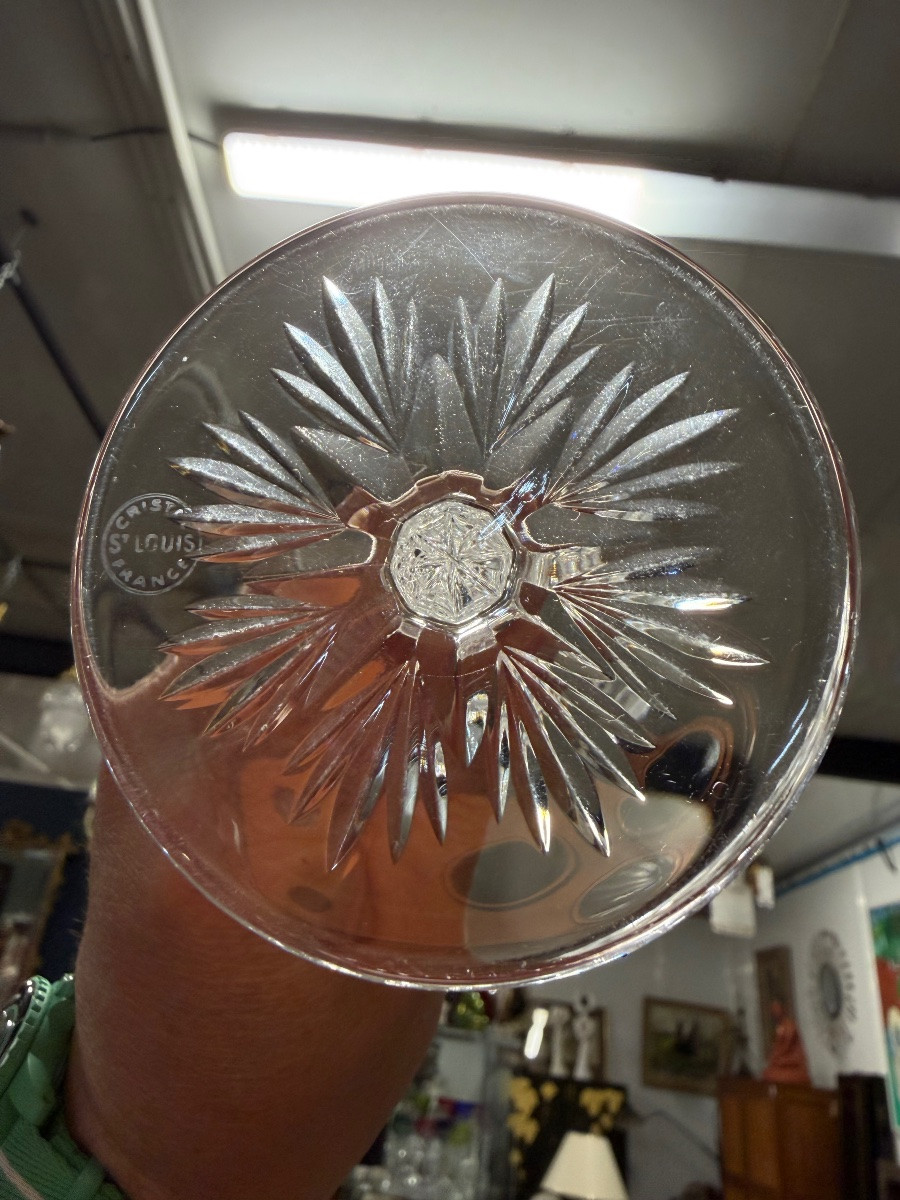 Saint Louis - 6 Champagne Flutes Florence Model-photo-5