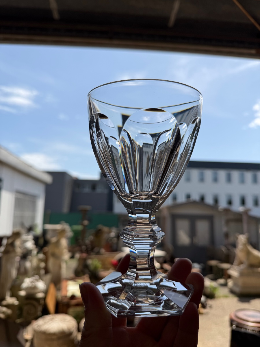 Baccarat - Harcourt Model 1841 - 48 Crystal Glass Service For 12 People-photo-6