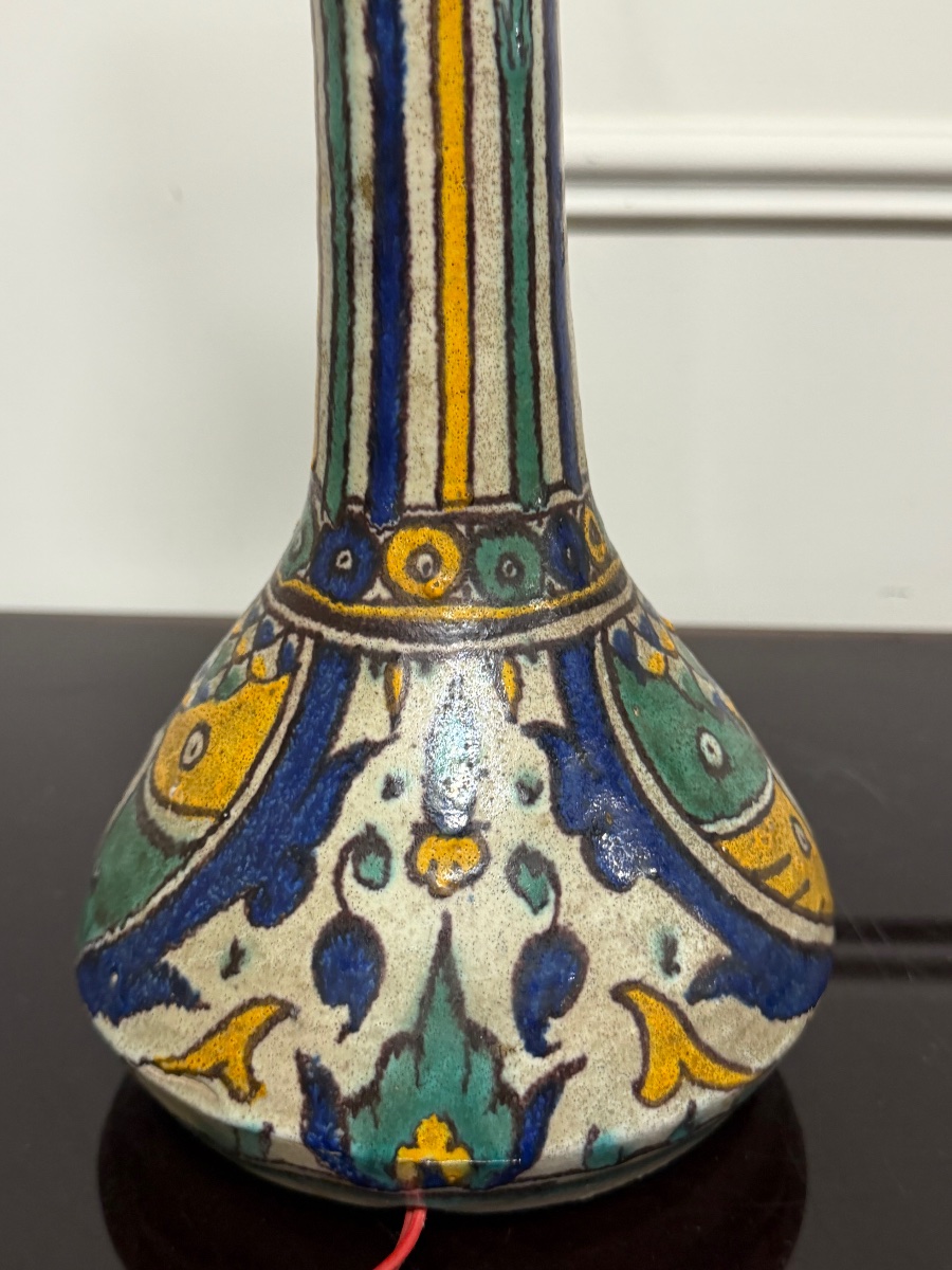 Lampe en céramique Awlâd Chemla Tunis Tunisie-photo-4