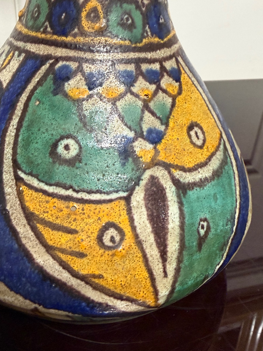 Lampe en céramique Awlâd Chemla Tunis Tunisie-photo-6
