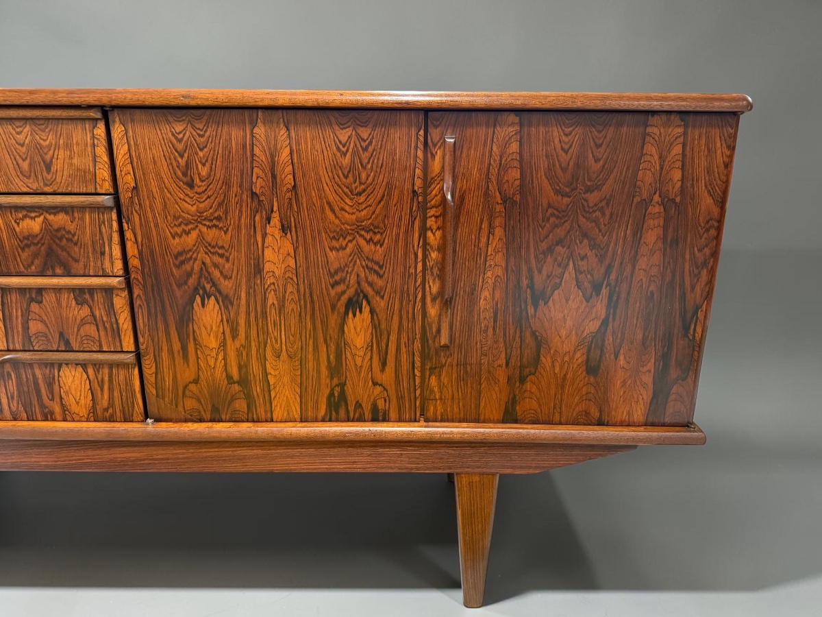Scandinavian Sideboard In Rio Rosewood Circa 1960 230 Cm-photo-1